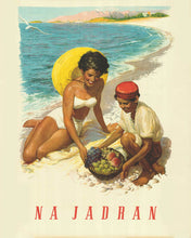 Load image into Gallery viewer, Paint by numbers kit Vintage Yugoslavia Coast Poster Figured'Art