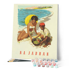Load image into Gallery viewer, Vintage Yugoslavia Coast Poster