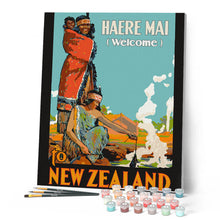 Load image into Gallery viewer, New Zealand Vintage Poster
