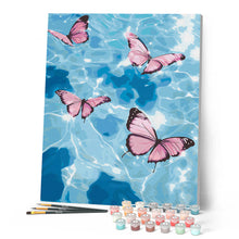 Load image into Gallery viewer, Pink Butterflies on Water