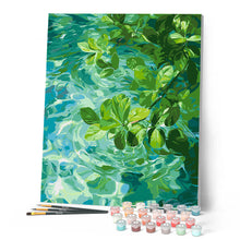 Load image into Gallery viewer, Leaves on Crystal Water