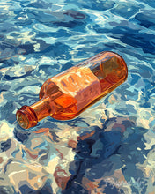 Load image into Gallery viewer, Paint by numbers kit Message in a Bottle Figured'Art