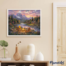 Load image into Gallery viewer, Riverside Campfire Glow