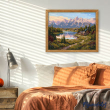Load image into Gallery viewer, Mountain Reflection Valley