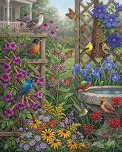 Load image into Gallery viewer, Paint by numbers kit Wings Among the Blossoms Figured'Art
