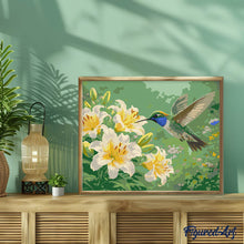 Load image into Gallery viewer, Hummingbird in Bloom
