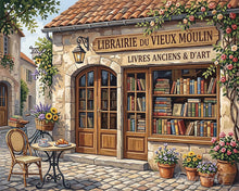 Load image into Gallery viewer, Paint by numbers kit Charming French Bookshop Figured'Art