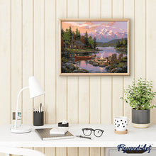 Load image into Gallery viewer, Campfire by the Lake