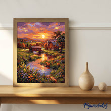 Load image into Gallery viewer, Sunset Farm Valley