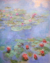 Load image into Gallery viewer, Paint by numbers kit Red Water Lilies - Monet Figured'Art