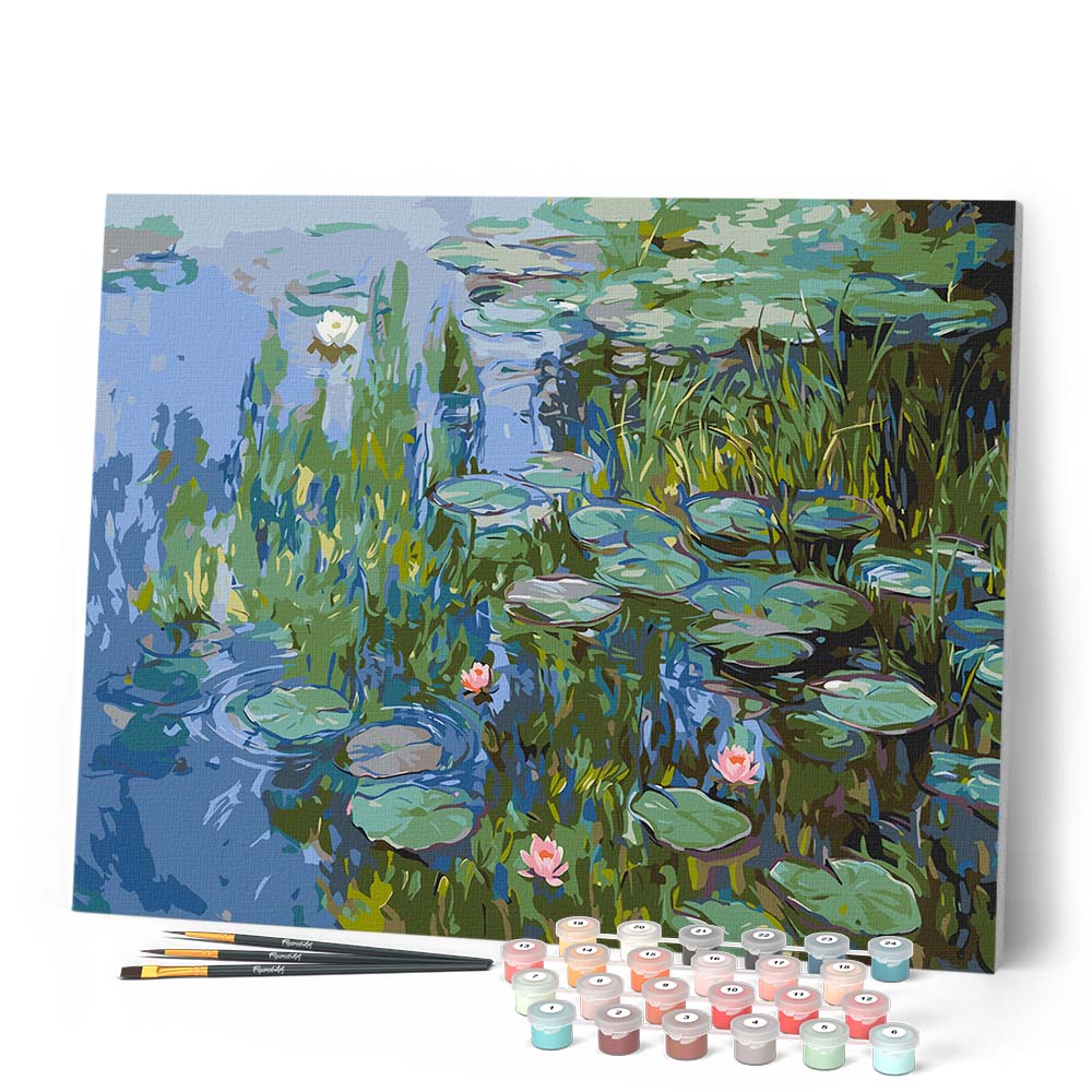 Paint by Numbers for adults - Water Lilies, 1915 - Monet – Figured