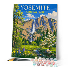 Load image into Gallery viewer, Yosemite National Park, Vernal Fall - California
