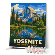 Load image into Gallery viewer, Yosemite National Park, Half Dome - California