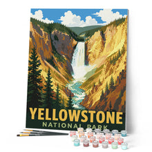 Load image into Gallery viewer, Yellowstone National Park, Lower Falls - Wyoming