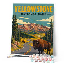 Load image into Gallery viewer, Yellowstone National Park, Lamar Valley - Wyoming