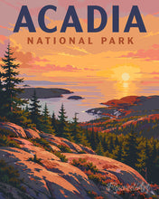Load image into Gallery viewer, Paint by numbers kit Acadia National Park - Maine Figured'Art