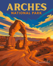 Load image into Gallery viewer, Paint by numbers kit Arches National Park - Utah Figured'Art