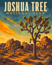 Load image into Gallery viewer, Paint by numbers kit Joshua Tree National Park - California Figured'Art