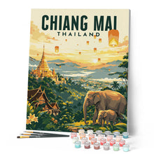Load image into Gallery viewer, Travel Poster Chiang Mai
