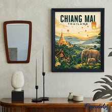 Load image into Gallery viewer, Travel Poster Chiang Mai