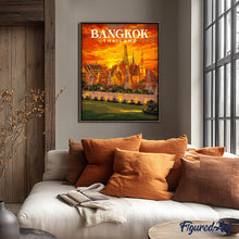 Load image into Gallery viewer, Travel Poster Bangkok, The Grand Palace
