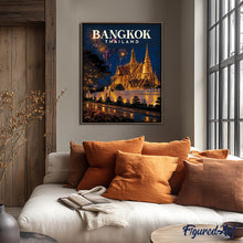 Load image into Gallery viewer, Travel Poster Bangkok