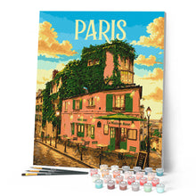 Load image into Gallery viewer, Travel Poster Paris, Montmartre