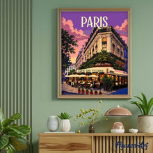 Load image into Gallery viewer, Travel Poster Paris, Café de Flore