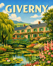 Load image into Gallery viewer, Paint by numbers kit Travel Poster Giverny Figured'Art
