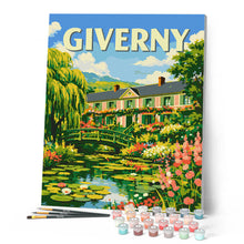 Load image into Gallery viewer, Travel Poster Giverny