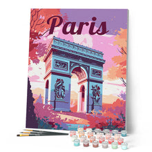 Load image into Gallery viewer, Travel Poster Paris, Triumph Arch