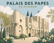 Load image into Gallery viewer, Paint by numbers kit Palace of the Popes, Avignon Figured'Art