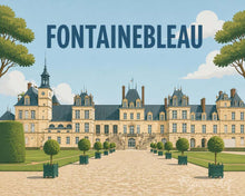 Load image into Gallery viewer, Paint by numbers kit Fontainebleau Palace Figured'Art