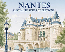 Load image into Gallery viewer, Paint by numbers kit Castle of the Dukes of Brittany, Nantes Figured'Art