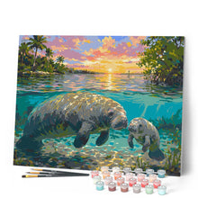 Load image into Gallery viewer, Manatee and Baby