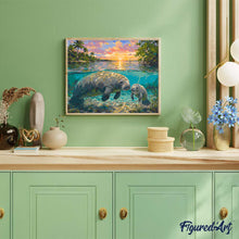Load image into Gallery viewer, Manatee and Baby