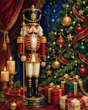 Load image into Gallery viewer, Paint by numbers kit Christmas Nutcracker Figured'Art