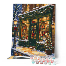 Load image into Gallery viewer, Christmas Bookstore