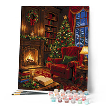 Load image into Gallery viewer, Cozy Christmas Library