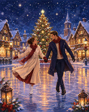 Load image into Gallery viewer, Paint by numbers kit Christmas Romance Figured'Art