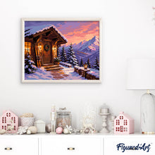 Load image into Gallery viewer, Cozy Winter Cabin