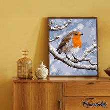 Load image into Gallery viewer, Winter Robin