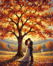 Load image into Gallery viewer, Paint by numbers kit Golden Vows Figured'Art