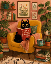 Load image into Gallery viewer, Paint by numbers kit Feline Philosophy Figured'Art