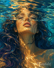 Load image into Gallery viewer, Paint by numbers kit Underwater Dream Figured'Art