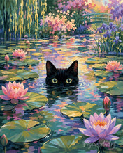 Load image into Gallery viewer, Paint by numbers kit Waterlily Guardian Figured'Art