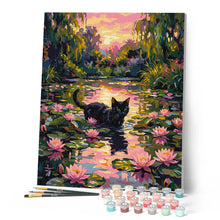 Load image into Gallery viewer, Cat in Bloom