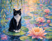 Load image into Gallery viewer, Paint by numbers kit Petals and Whiskers Figured'Art