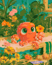 Load image into Gallery viewer, Paint by numbers kit Octopus Spa Figured'Art