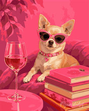 Load image into Gallery viewer, Paint by numbers kit Tiny Diva Figured'Art